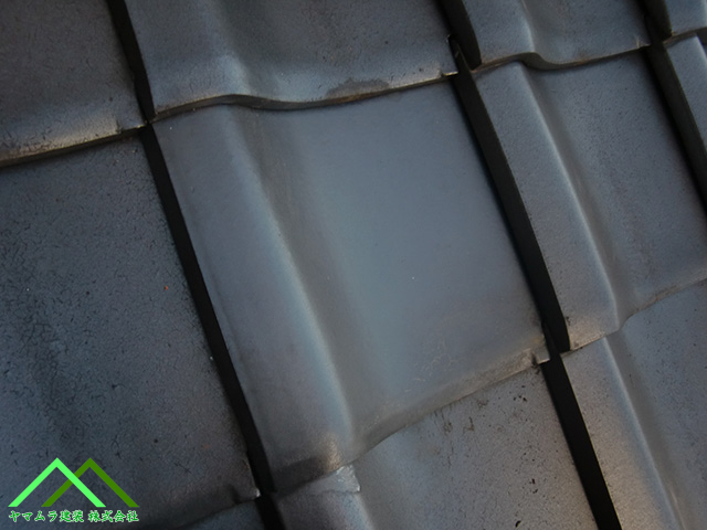 新しい瓦に交換