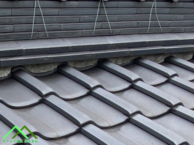 三日月部の漆喰