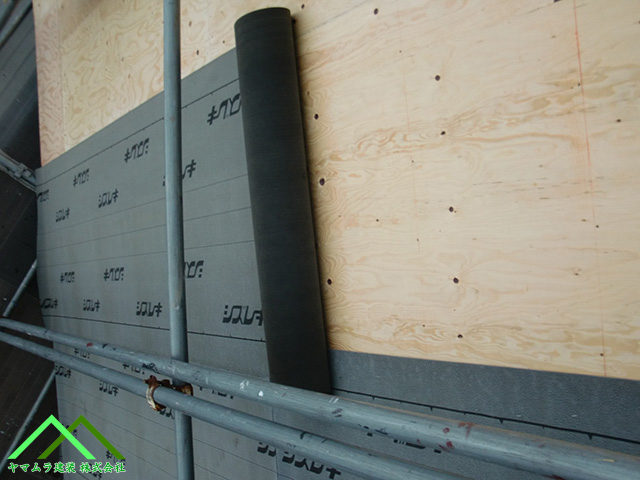 重ねながら施工