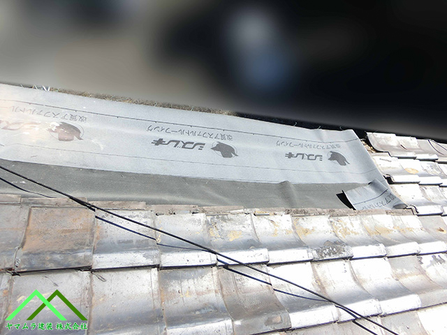 ルーフィング貼り