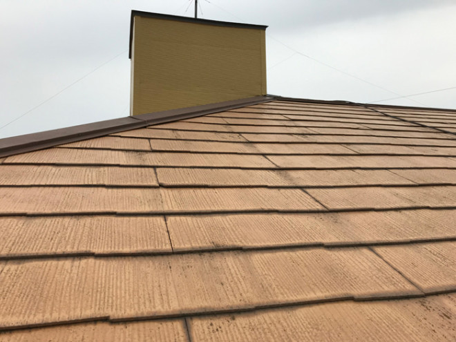 アパート屋根の調査