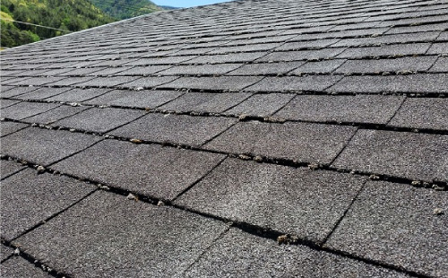 雨漏りを起こしたアスファルトシングル