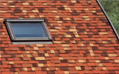 お洒落なアスファルトシングルの屋根