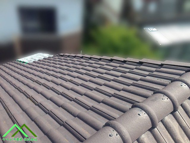 養生シートで塞ぐ