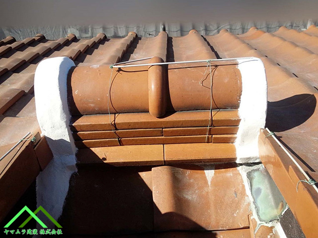 両面の漆喰塗替え