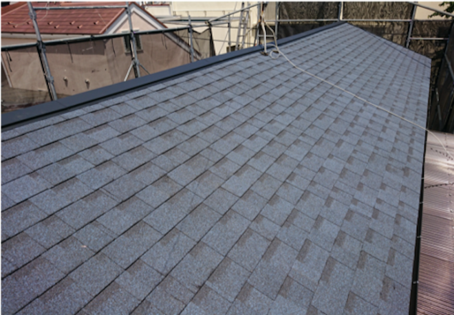 屋根葺き替え工事完了