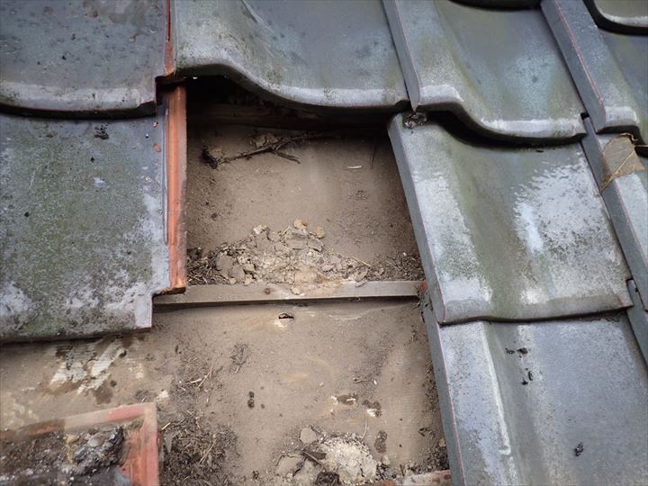 ルーフィングの劣化