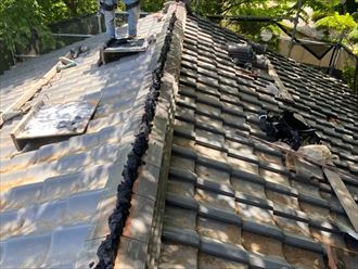 棟の取り直し工事