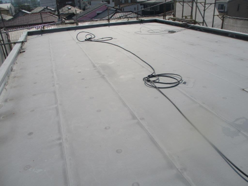 沼津市 屋上から雨漏り ウレタン防水で雨漏り解消
