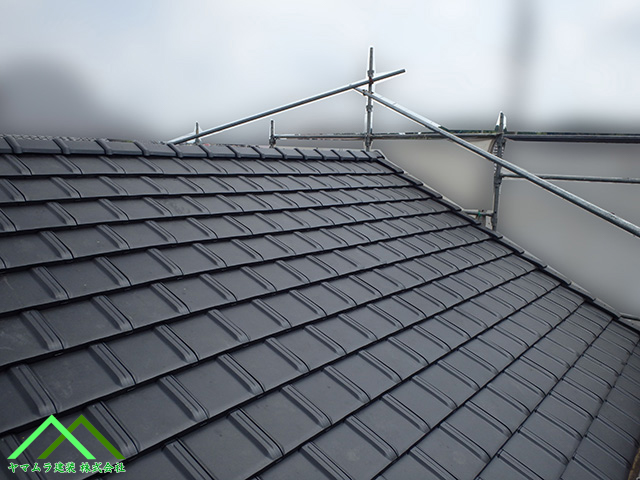 屋根の完了写真