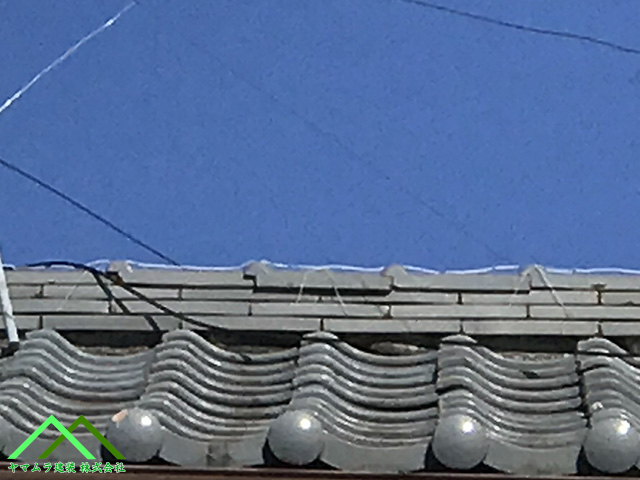 知多市　【屋根修理】強風で棟瓦が落下・ズレ！原因と対策・早期修理の重要性