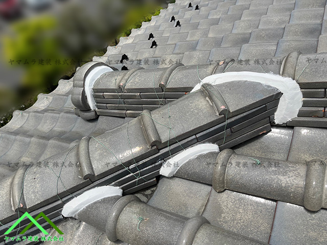 接合部を塗り替えました