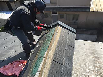 ドーマーの棟補修工事