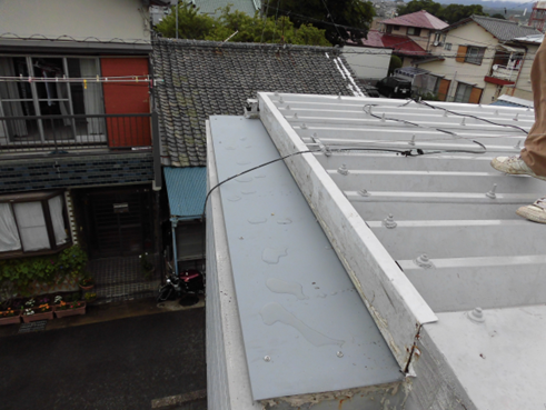 三島市雨漏り補修後