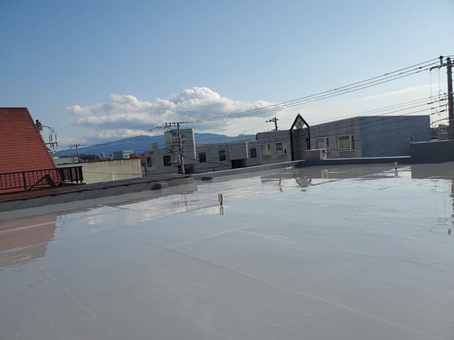 沼津市ビル屋上施工後