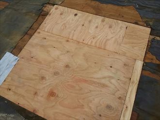 天窓撤去で塞ぐ