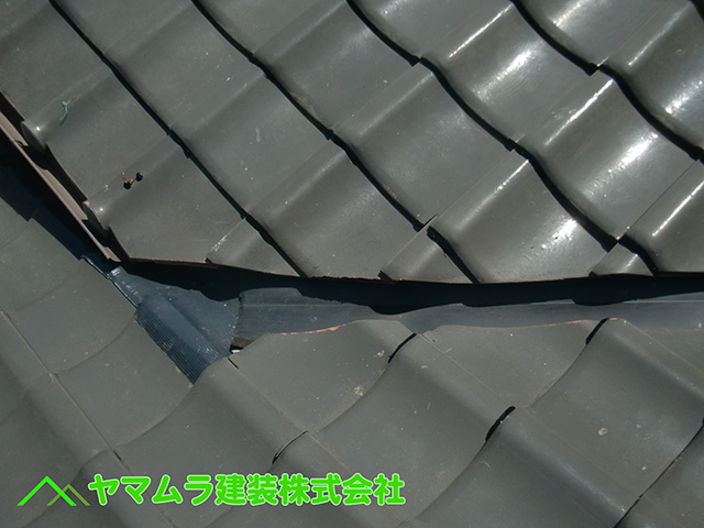 04名古屋市中区　谷樋交換　工事完了写真。