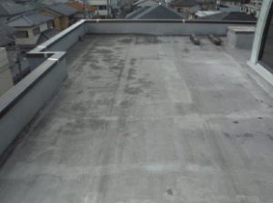 塩ビシート防水施行ビフォア 塩ビシート防水施行ビフォア