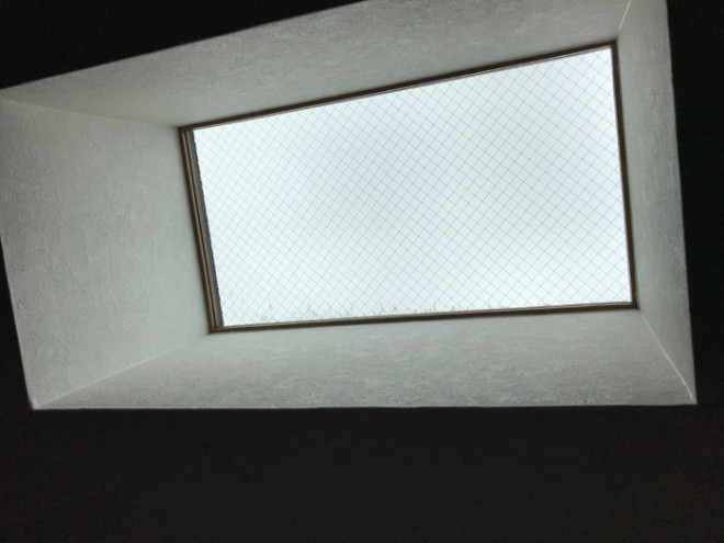 天窓からの雨漏り