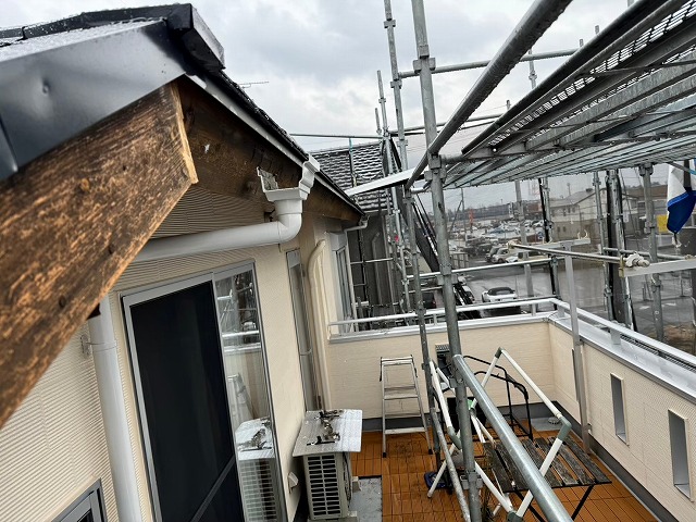 破風　工事 修理 リフォーム　経年劣化　豪雨