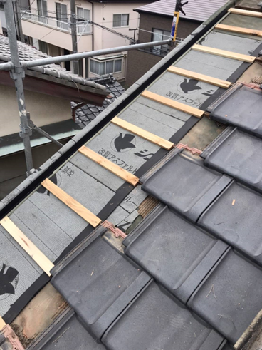 富士市瓦屋根防水紙