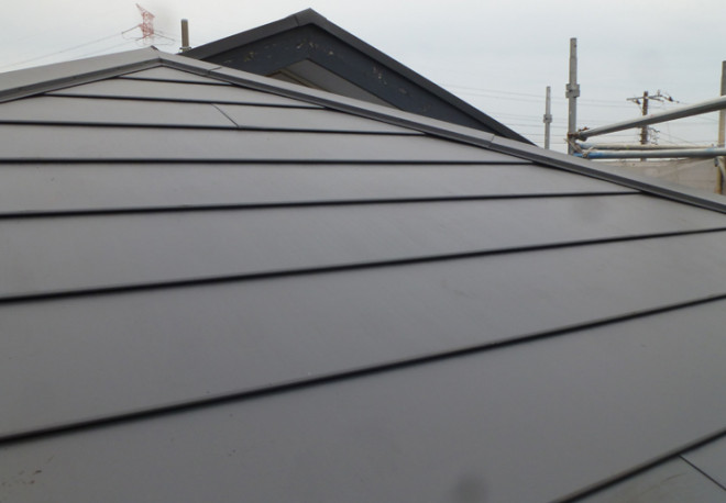 屋根葺き替え工事完了