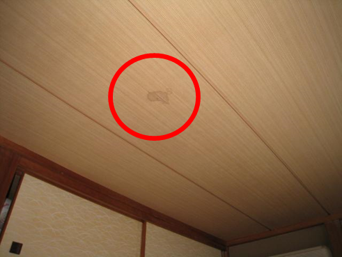 沼津市雨漏り室内天井