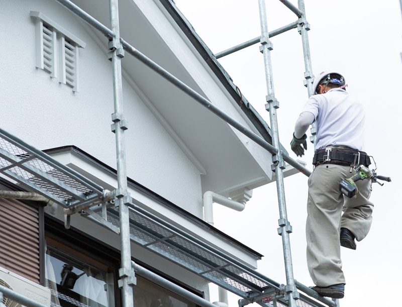 調査のための足場