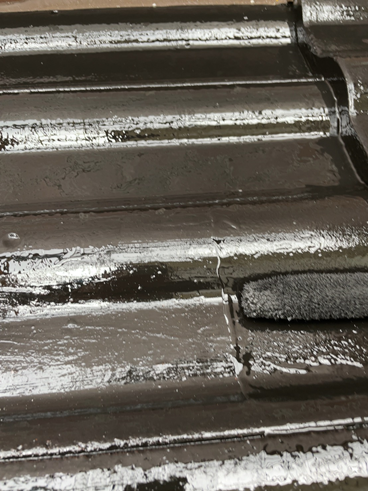 沼津市雨漏り瓦玄関塗装