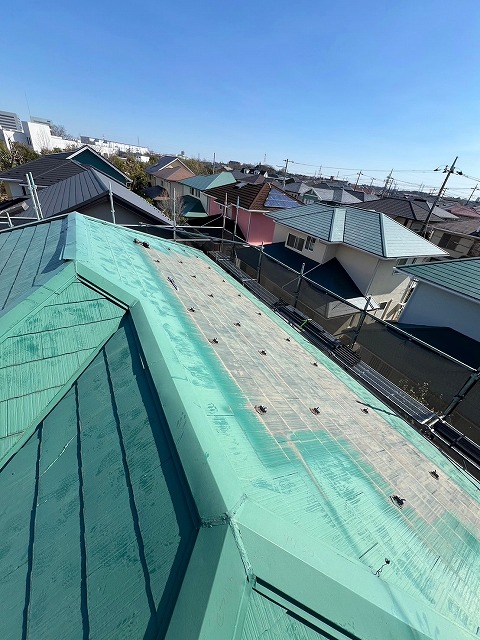 南栗橋　屋根 天窓 天井 屋上　雨漏り　経年劣化 　戸建て　二階建て