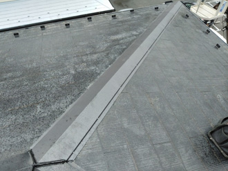 棟板金交換工事　完了