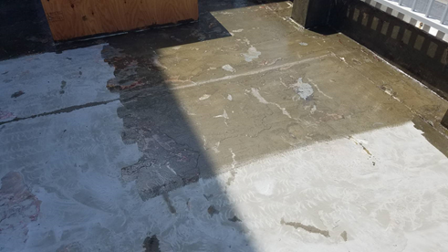 沼津市屋上防水下地調整