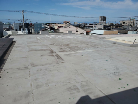 沼津市ビル屋上施工前
