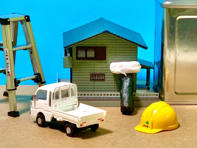 10名古屋市港区　葺き替え　お客様に点検報告。