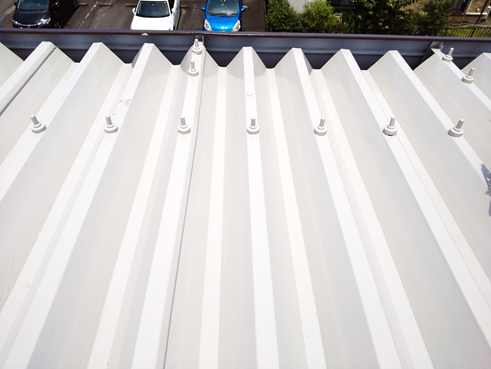 三島市アパート雨漏り完工