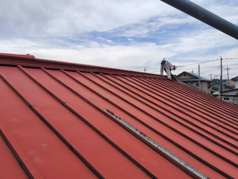 小山町 雨漏りトタン屋根