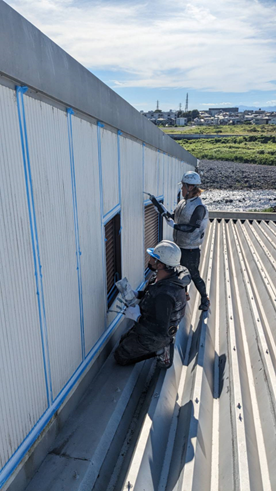清水町コーキング雨漏り