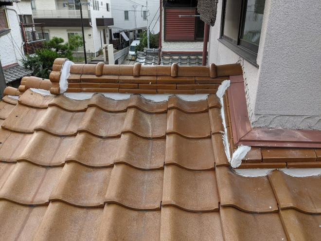 漆喰塗り替え完成