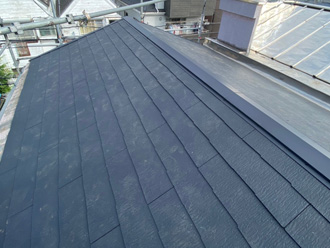 屋根葺き替え工事　屋根葺き替え工事完了