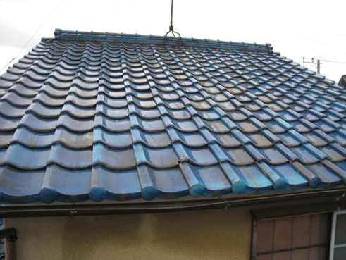 三島市雨漏り瓦屋根