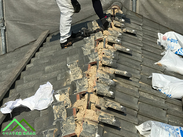 棟際までめくり