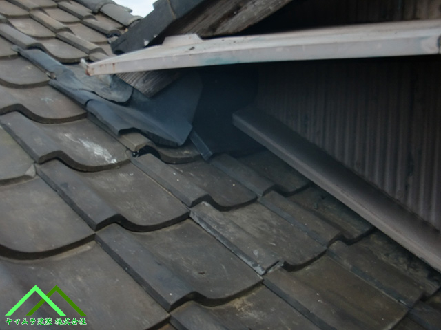 板金を取付けます