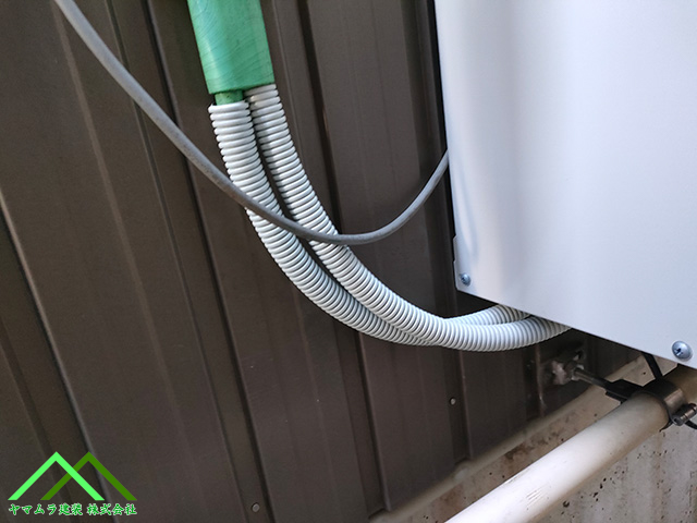 パイプカバーの交換