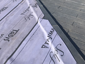 形状に合わせて設置