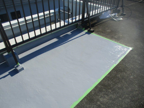 沼津市雨漏りウレタン防水完工