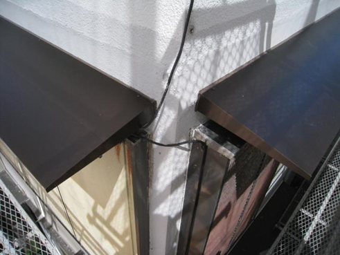 沼津市雨漏り取り合い部