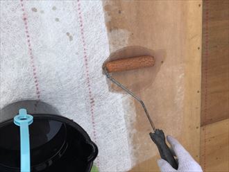 FRP防水施工風景