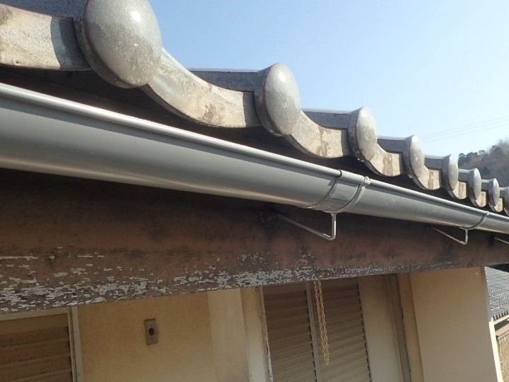 雨樋の交換工事後