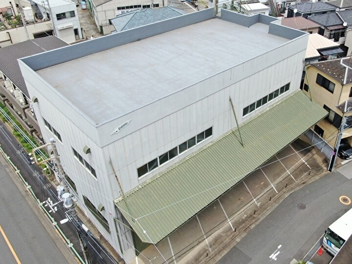 ALC外壁の塗装工事前