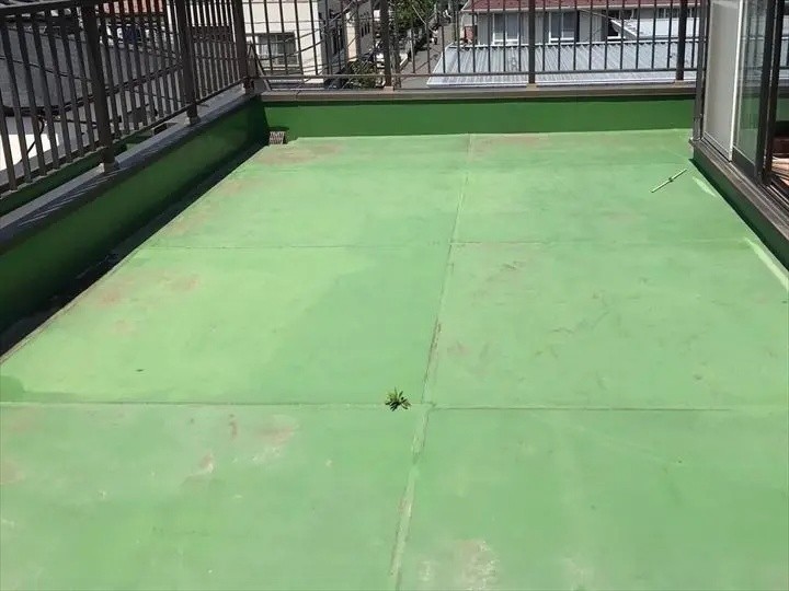 屋上防水工事前